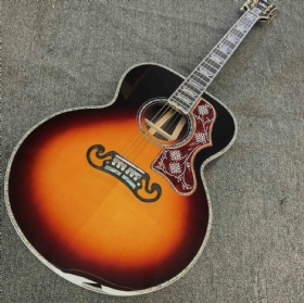 Custom Gibson Style Crown Monarch Jumbo Acoustic Guitar