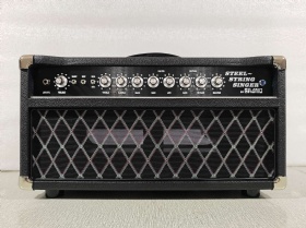 Custom Grand 2026 New Version Handwired Tube Amplifier Head Steel String Singer SSS20N with 12AX7*4, 12AT7*1, 6V6*2 in Black, Clean Tone