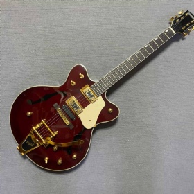 Custom Gretsch Style Chet Atkins Country Gentleman Jazz Hollow Body Electric Guitar with Bigsby