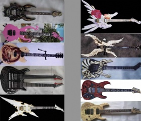 Custom Kinds Irregular Special Body Electric Guitar, ESP Angel Guitar Series, Accept OEM Guitar