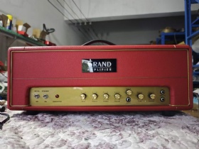 Custom Marshall 18W Head Clone in Red for Classic Vintage Tones