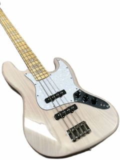 Custom 4 Strings Jazz Bass Swamp Ash Wood Maple Neck Accept OEM