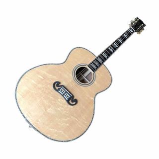 Custom Jumbo 43 Inch AAAAA All Solid Cocobolo Back Side Acoustic Guitar